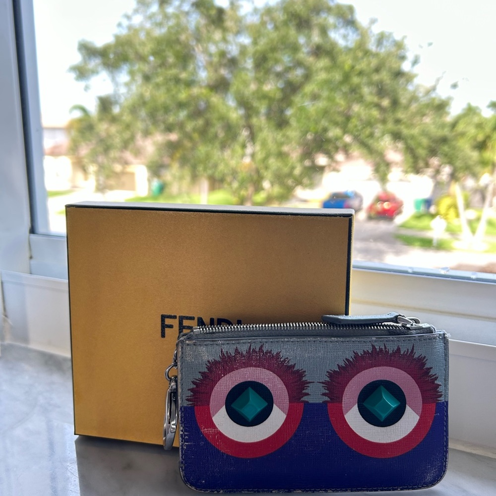 Fendi Monster Key Chain Wallet